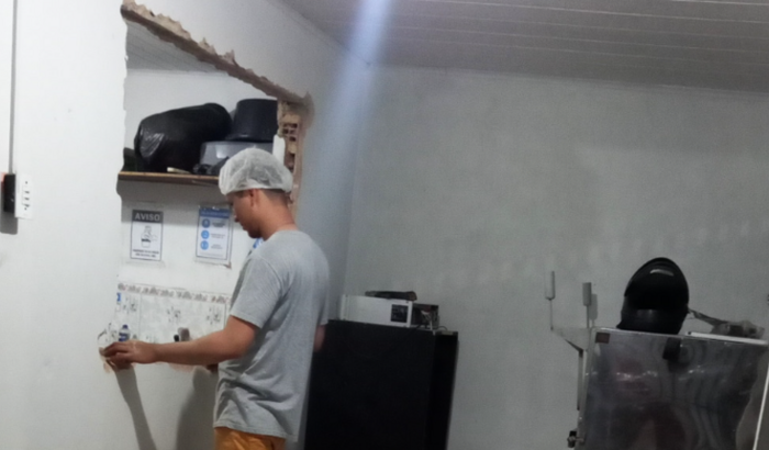 Sonho do forno elétrico de pizza 