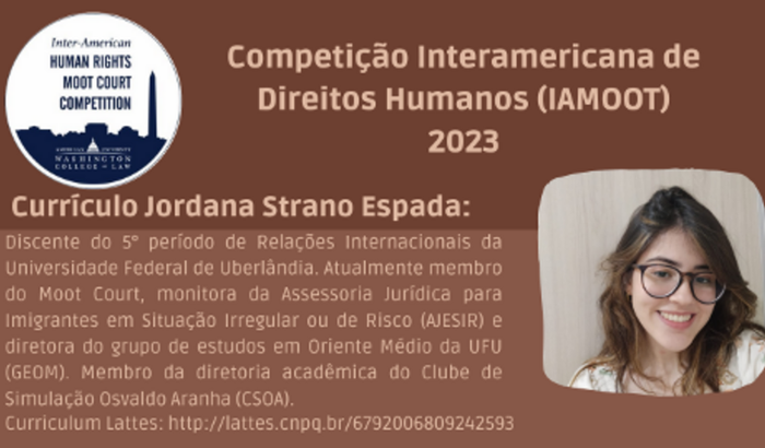 Competição Interamericana de Dir. Humanos (IAMOOT) 2023
