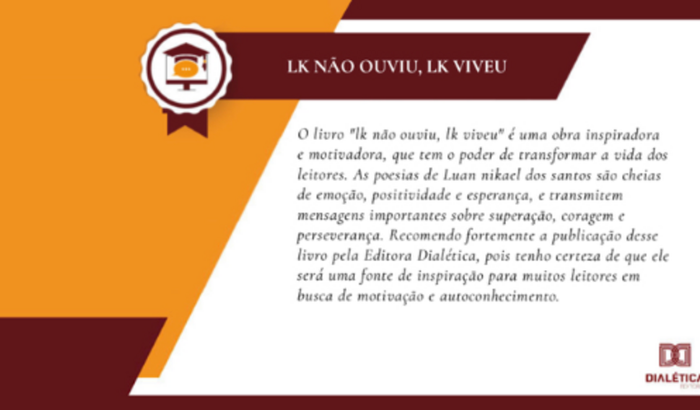 Publicação do meu livro 