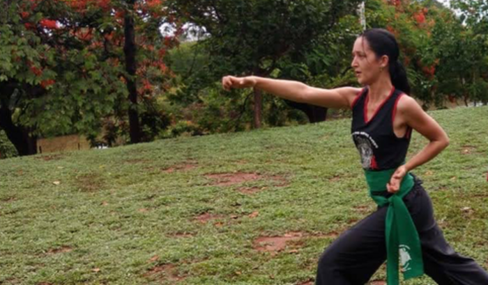 Representar o Brasil no Campeonato Mundial de Kung-Fu na China