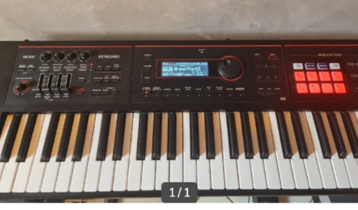 Teclado para tocar na igreja