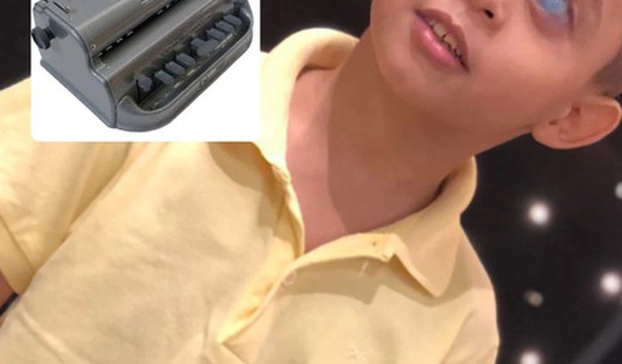 AJUDE O KAUAN CONSEGUIR UMA MÁQUINA BRAILLE PARA ESTUDAR !