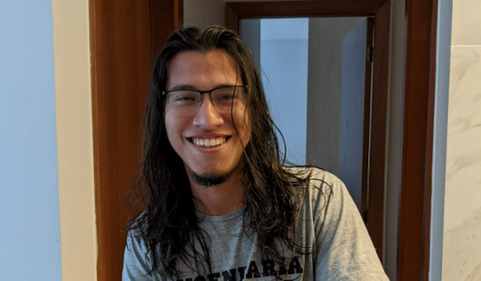 Computador novo aniversário do Ian