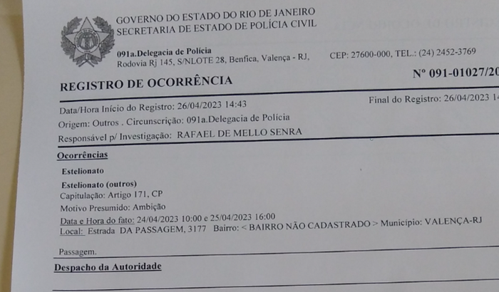 Cai no golpe do empréstimo do whatspp 