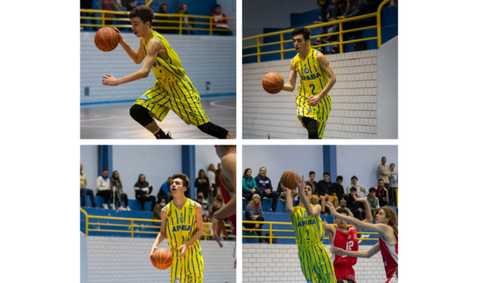 Torneio de basquete em Franca!!