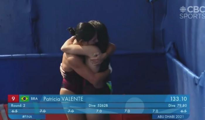 PATY VALENTE NA COPA DO MUNDO DE HIGH DIVING