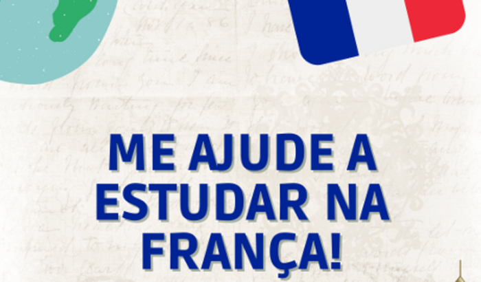 Me ajude a estudar na França