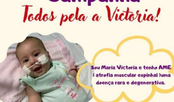 Ajuda para Maria Victória de meses de vida e está com AME(Atrofia Muscular Espinhal)