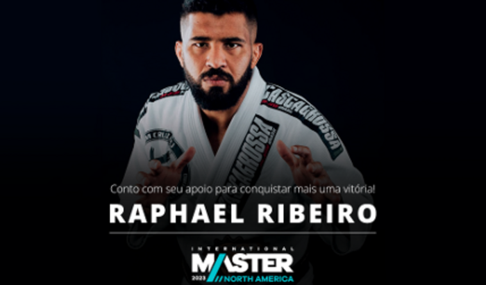 Raphael no campeonato internacional de Jiu-Jitsu