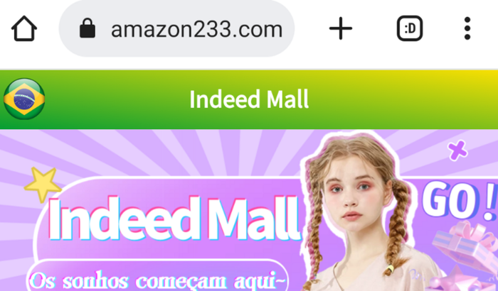 Vítima de Golpe Amazon 