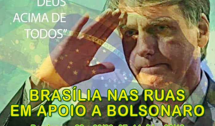 PASSEATAS E CARREATAS EM APOIO A BOLSONARO - BRASÍLIA