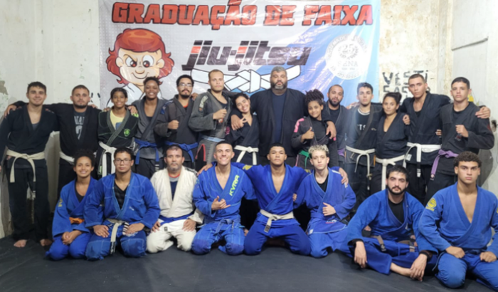 Para minha graduação de jiu-jitsu 