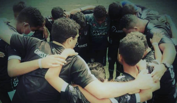 Toque de fé ( inscriçao do campeonato preparatório para a  liga candanga de futsal).