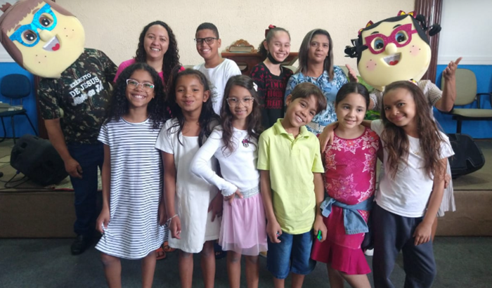 Colabore com o congresso das crianças do grupo Cordeirinhos de Cristo.