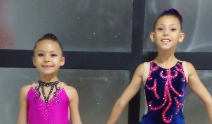 Viagem das crianças para campeonato de ginástica