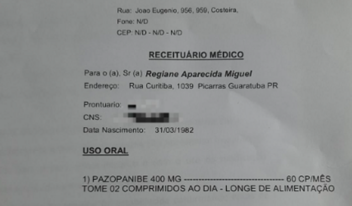 MEDICAMENTO PARA TRATAMENTO DE CÂNCER.