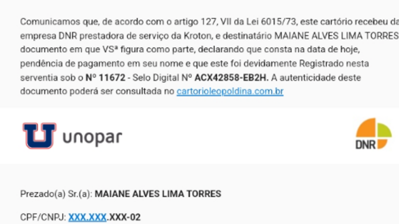 Pagar Minha Faculdade que está atrasada!