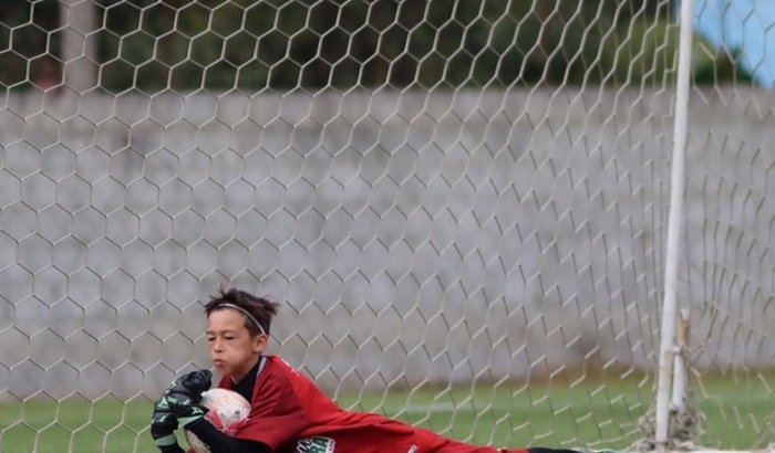 Goleiro BE.LEMOS SUB 10 Do FIGUEIRENSE no sul brasileiro de elite