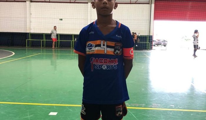 Teste de futebol do Nicolas 