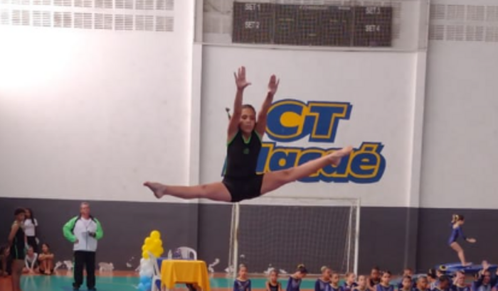Apresentação de Isabelly da ginástica no rio de janeiro 