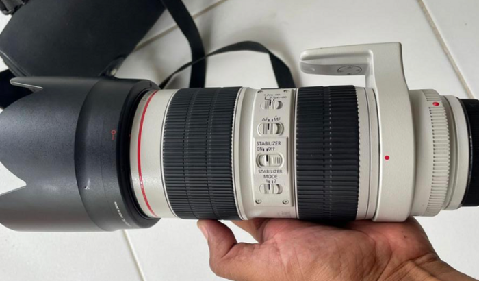 Comprar a lente 70-200 canon