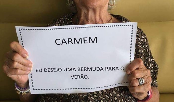 Realizando desejos do asilo Nicolino gulhot