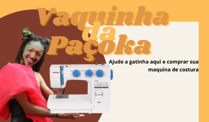 Maquina de costura da Paçoka 