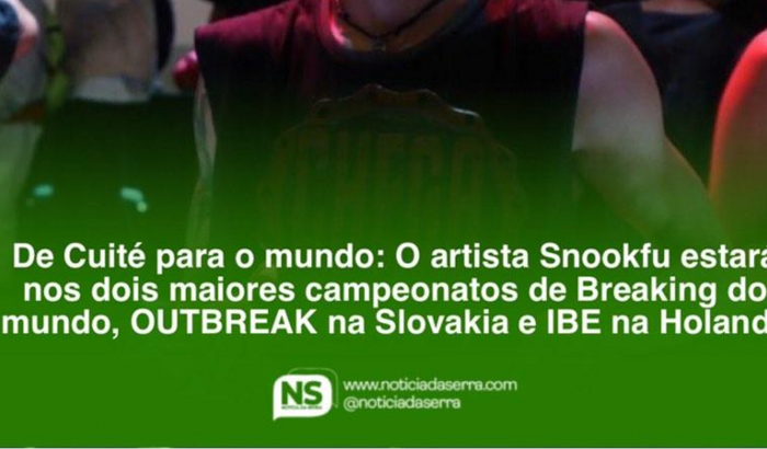 Ir para uma competição na Slovakia de dança breaking