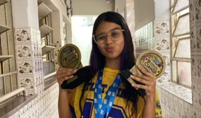 Mel no campeonato em Brasília em Futsal e Handbol