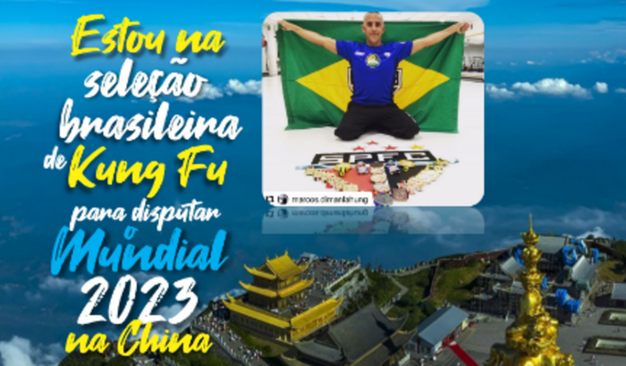 Partiu Mundial de Kung Fu! China 2023!