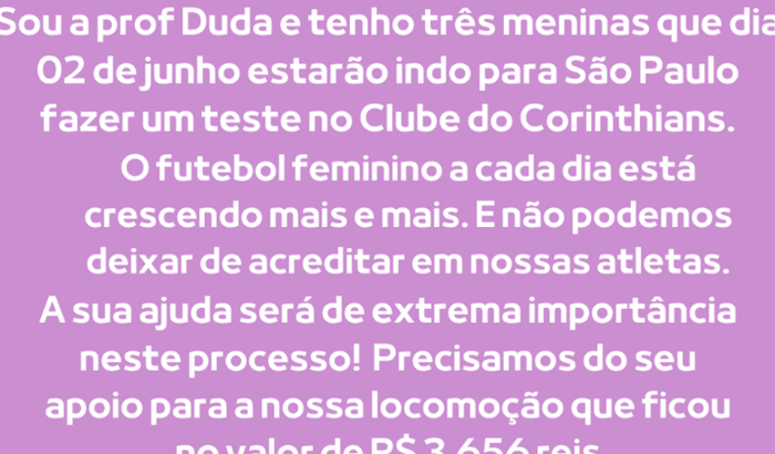 Ajuda-me a realizar este sonho