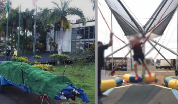 ROUBARAM NOSSO EQUIPAMENTO DE TRABALHO . 