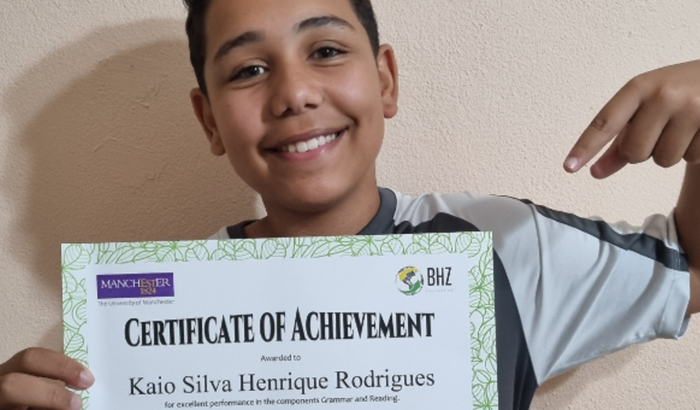 Ajude Kaio a estudar em Londres