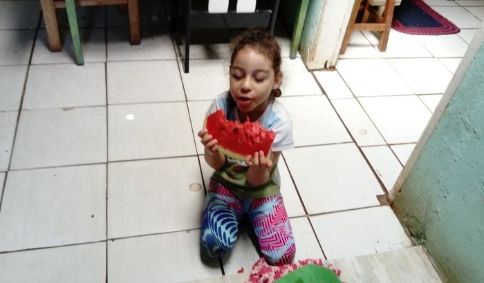 Ajudar minha filha Anna clara
