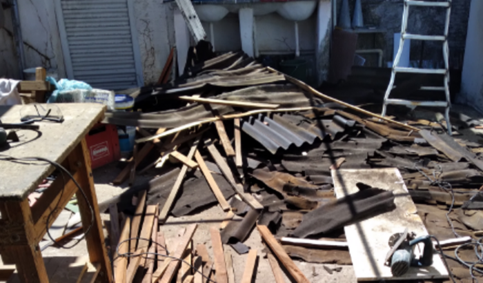 Reforma do Teto da artesã 