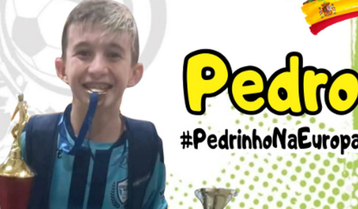 Pedrinho no Mundial de Futsal na Espanha