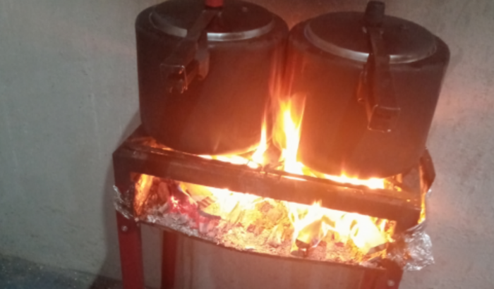 Ajude nos a comprar um fogão a lenha