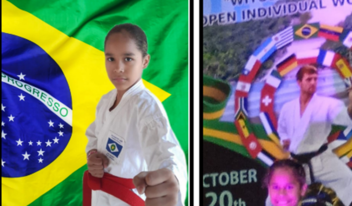 Ajude a kaylie atleta de karatê disputar o Brasileiro de karatê