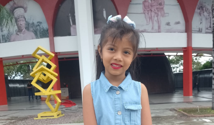 Rainha caipira Sophia Hayden Bruce 