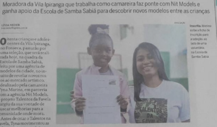 Projeto Talentos da Favela (Peça Teatral)