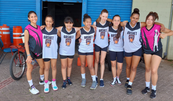 Em prol basquete feminino ida a sorriso