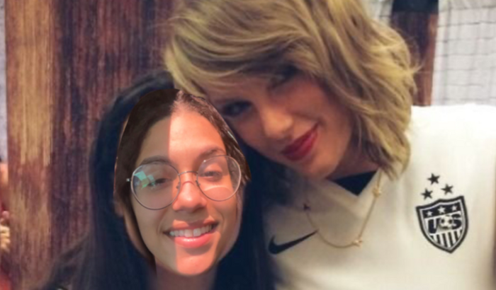 Ajuda a ingrid a realizar o sonho dela (show da taylor swift