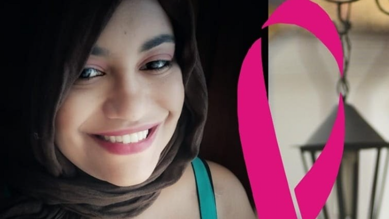 imagem da vaquinha Filha com câncer pede apoio para os pais idosos. 