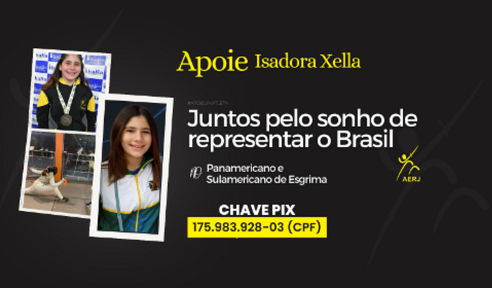 Isadora XELLA no Pan e Sul-Americano de Esgrima 2023