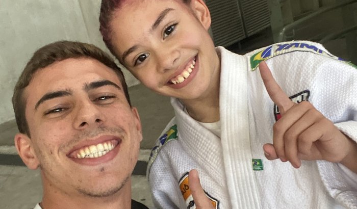 Maria no Pan-Americano em Lima (Peru)