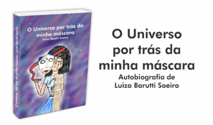 Livro "O universo por trás da minha máscara"