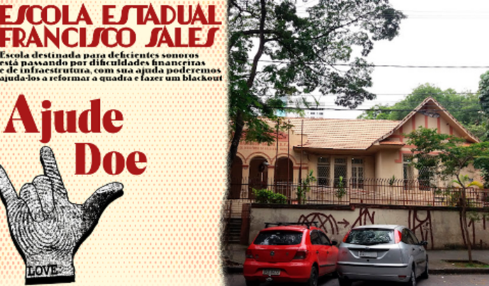 AJUDE A ESCOLA ESTADUAL FRANCISCO SALES