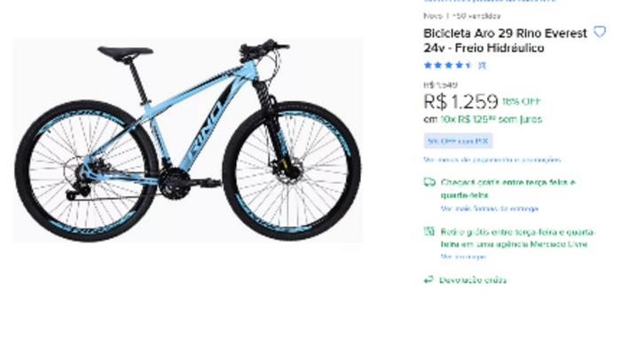 Bicicleta para o Heitor e Matheus