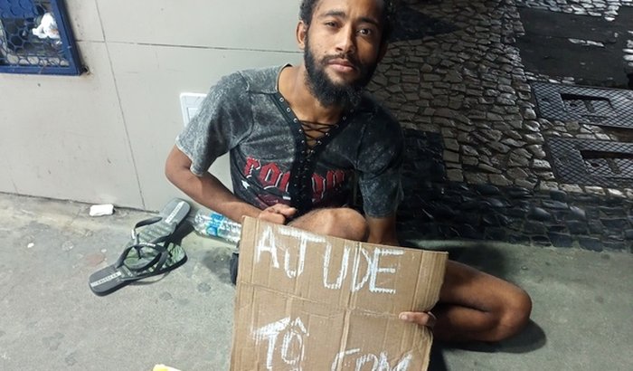 Ajude Gildevan Brito de Souza, morador de rua.