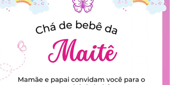 Chá de bebê da Maitê | Vaquinhas online